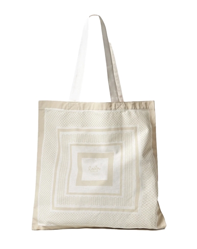 Maja Canvas Tote Net - Cream - Lala Berlin